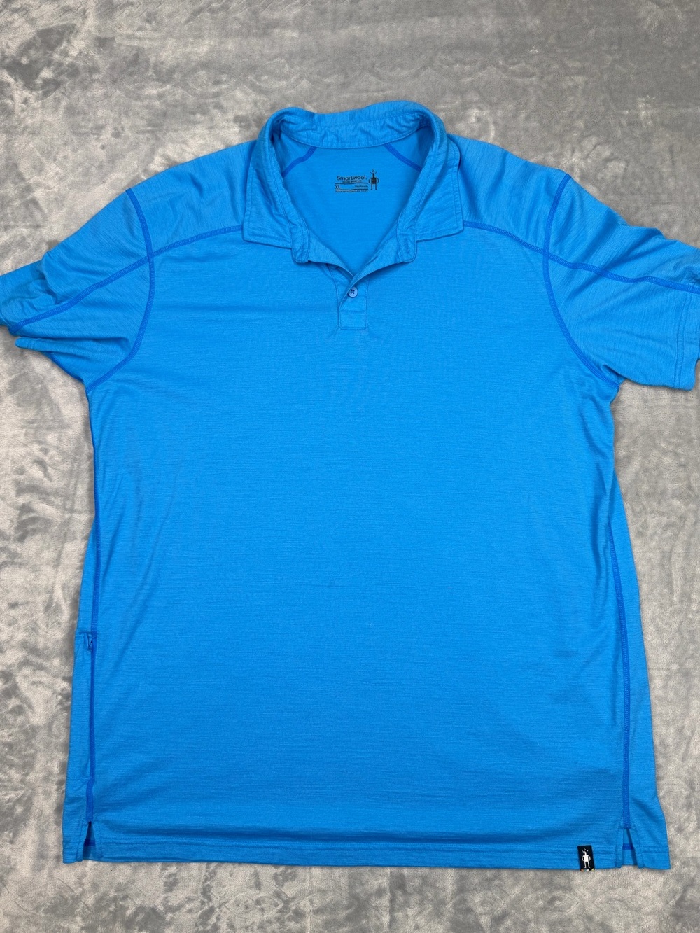 Smartwool Men’s Merino Sport 150 Performance Polo in Blue